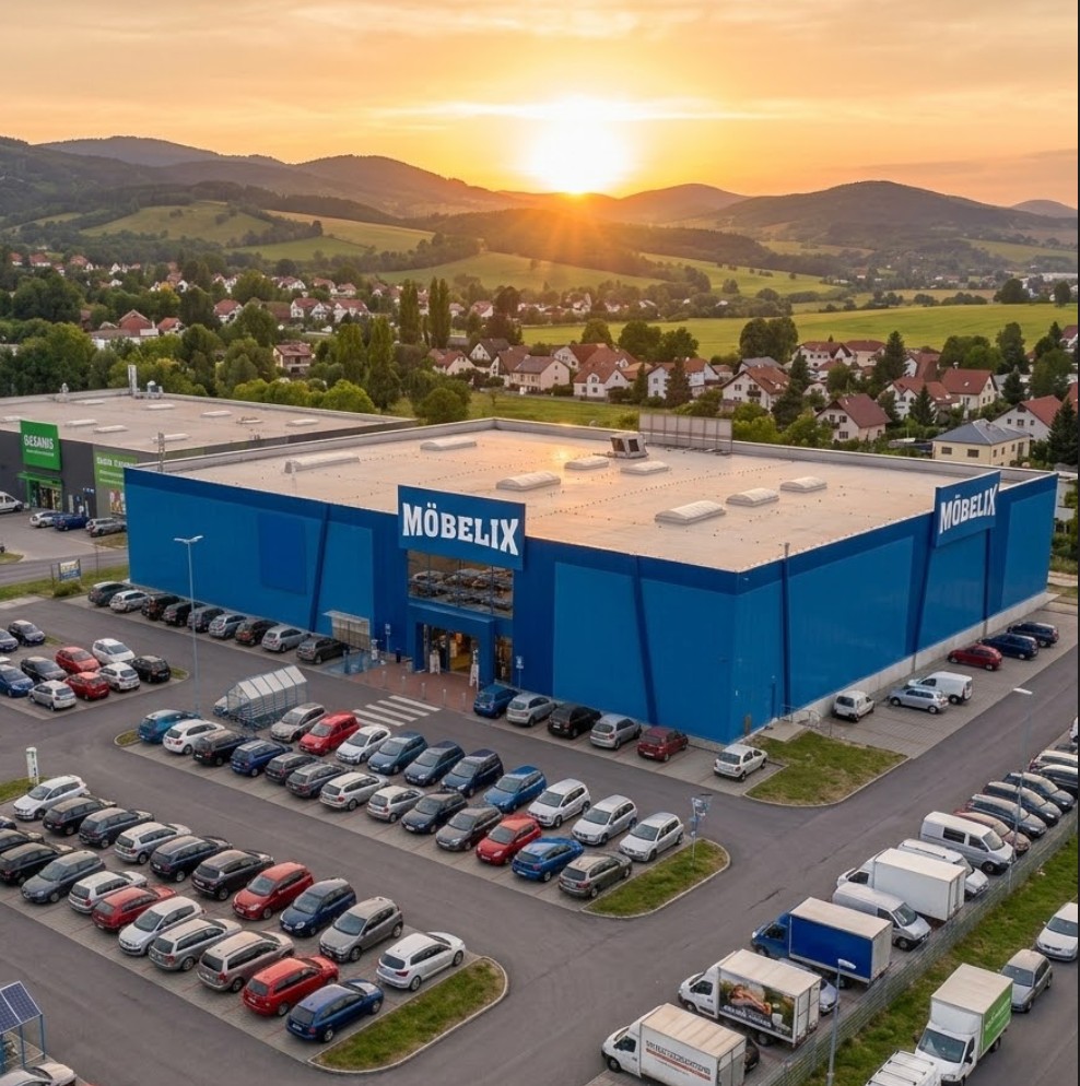 Möbelix Liberec — fotovoltaika